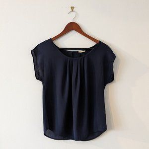 Navy Blouse